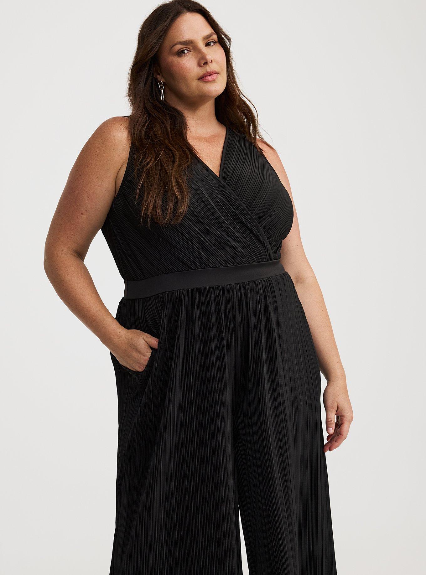 Surplice Tie Back Jumpsuit