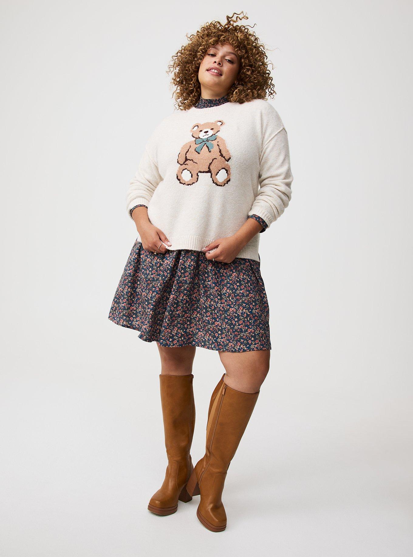 Plus Size - Smocked Ruched Mini Dress - Torrid