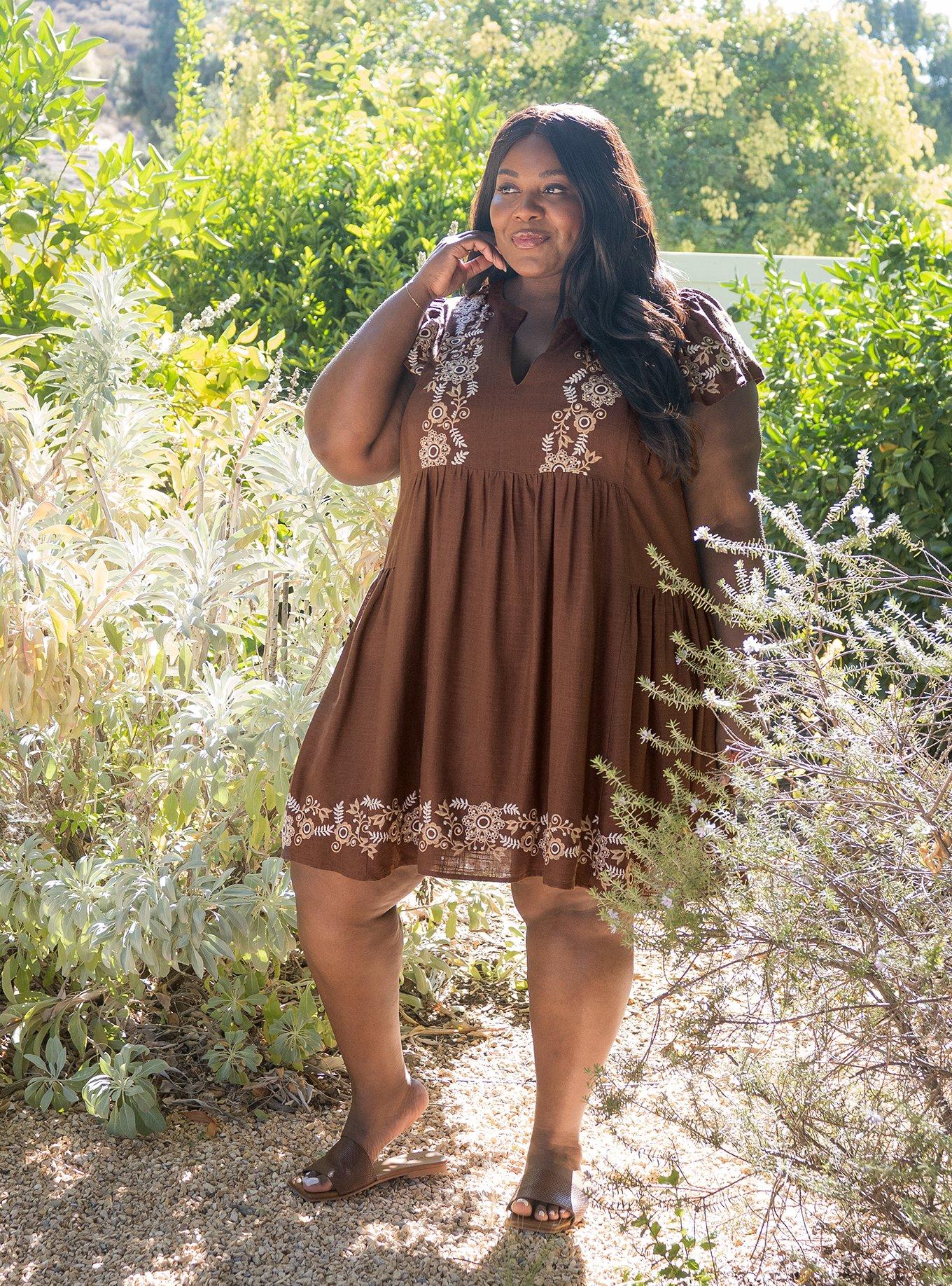 Belle Isle Flutter Trapeze Mini Dress