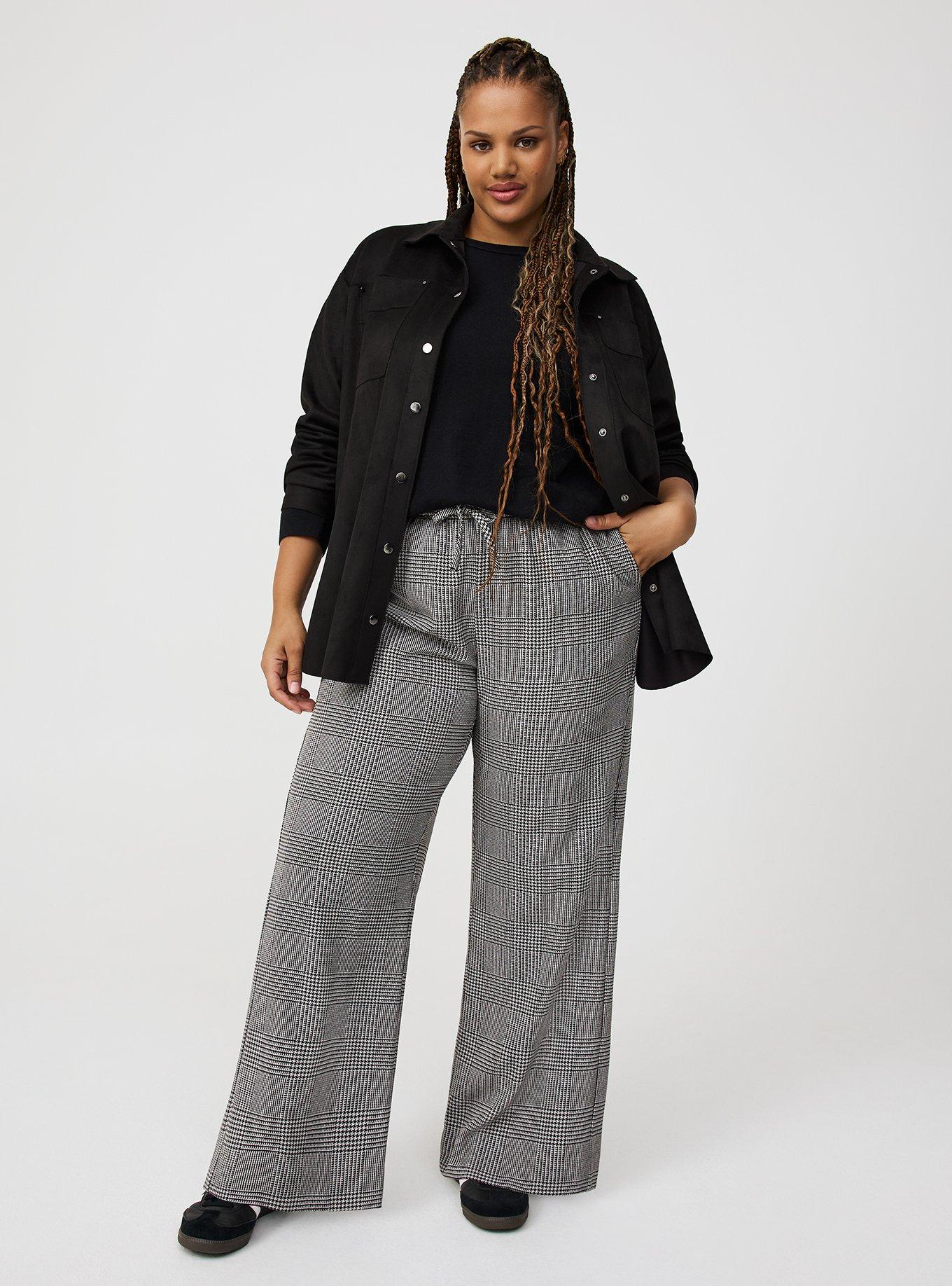 Faux Suede Shacket, DEEP BLACK, alternate