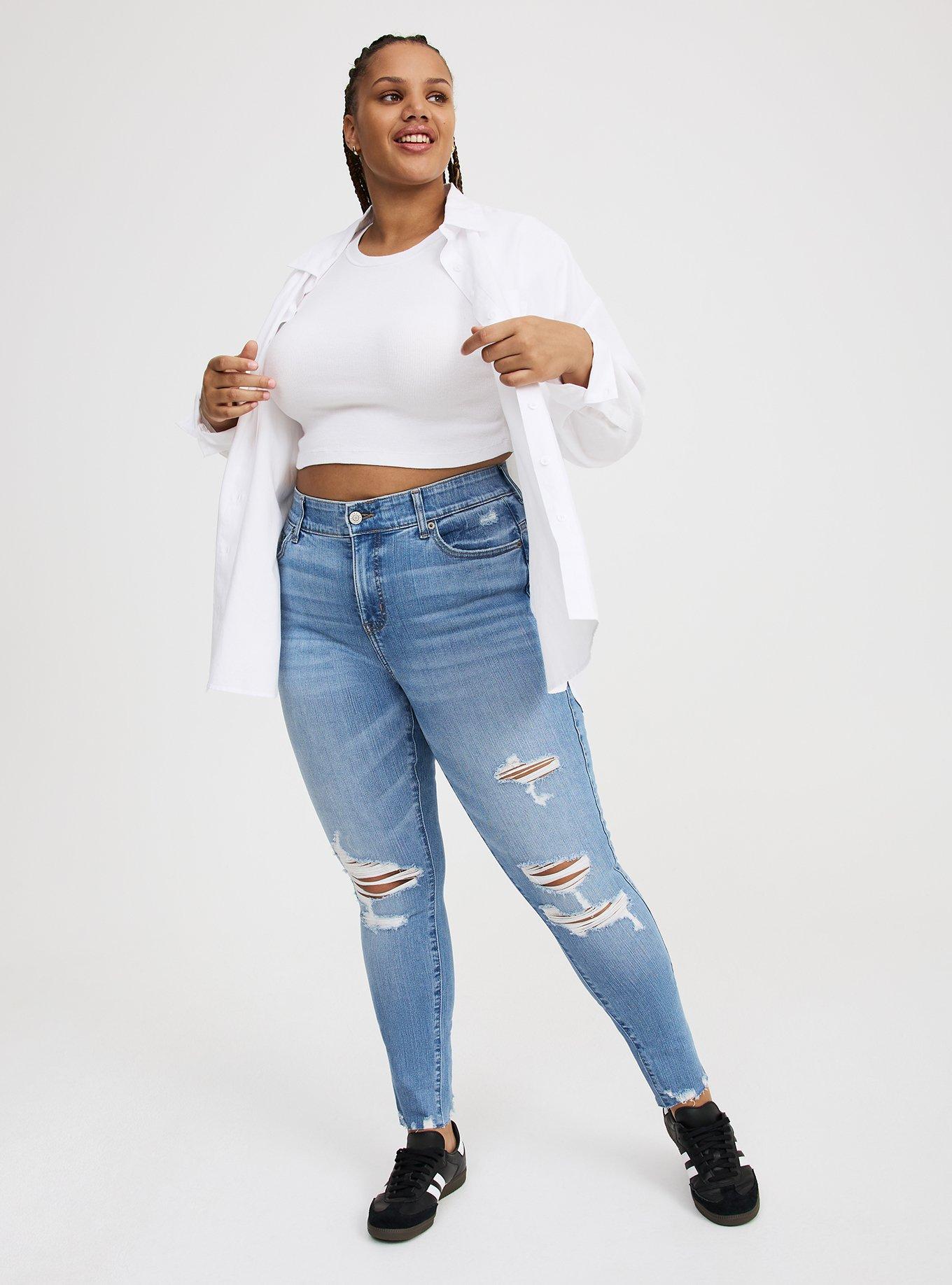 BOMBSHELL SKINNY HIGH-RISE JEAN