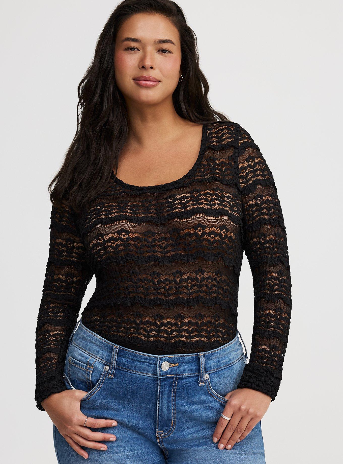 Lace Scoop Bodysuit