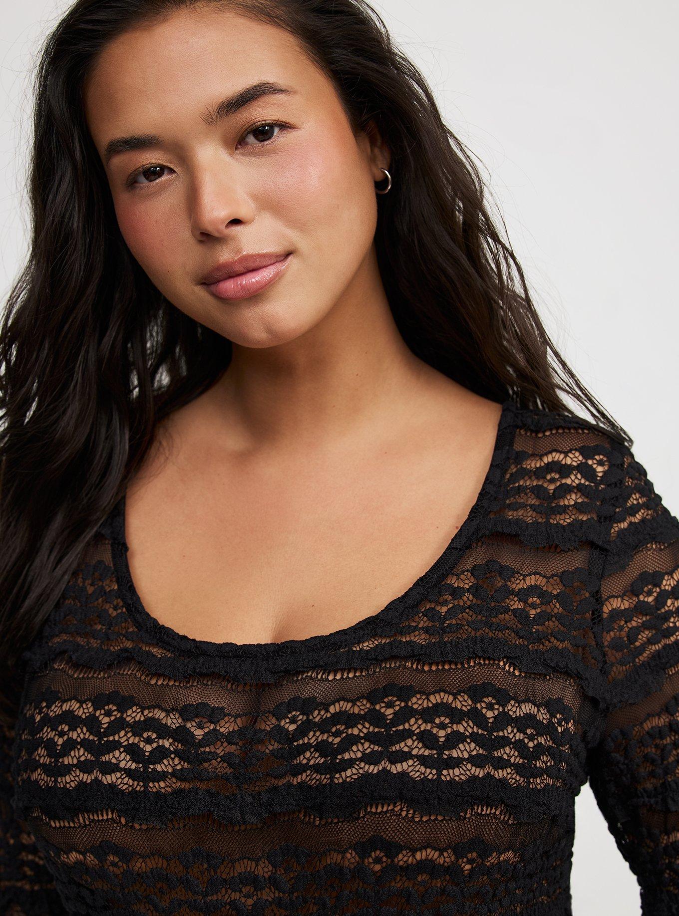 Lace Scoop Bodysuit