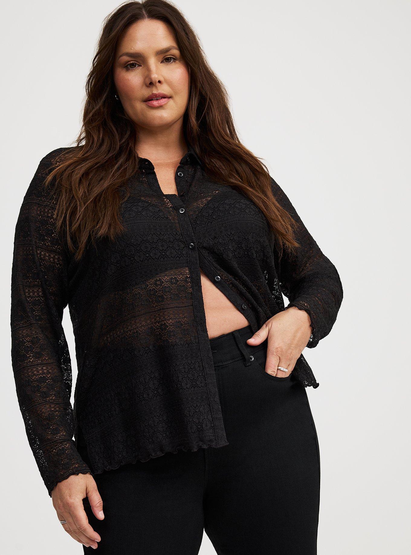 Collared Button-Up Top