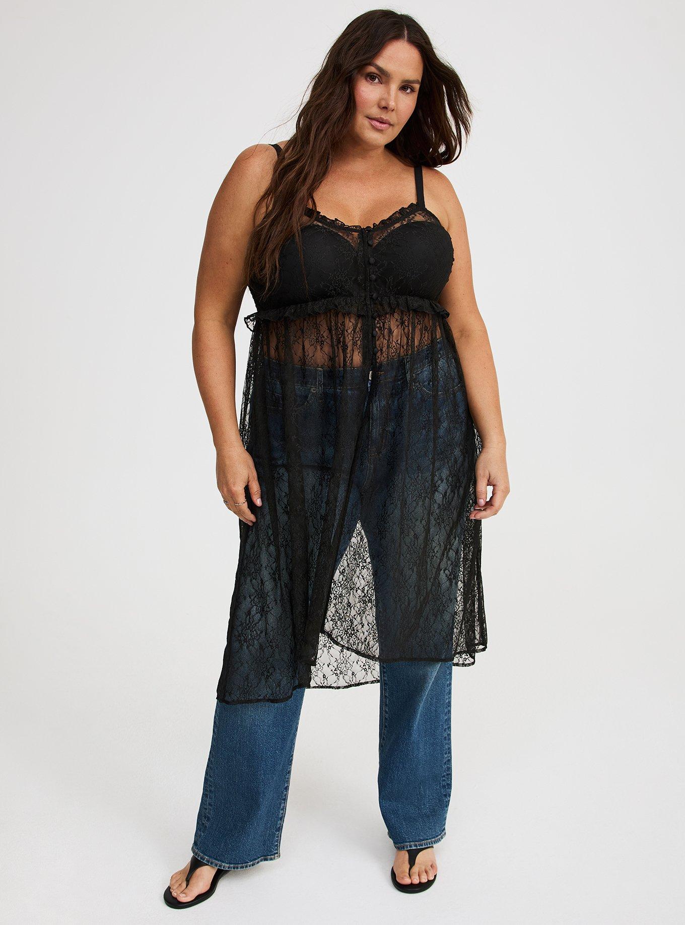 Lace Tunic Top