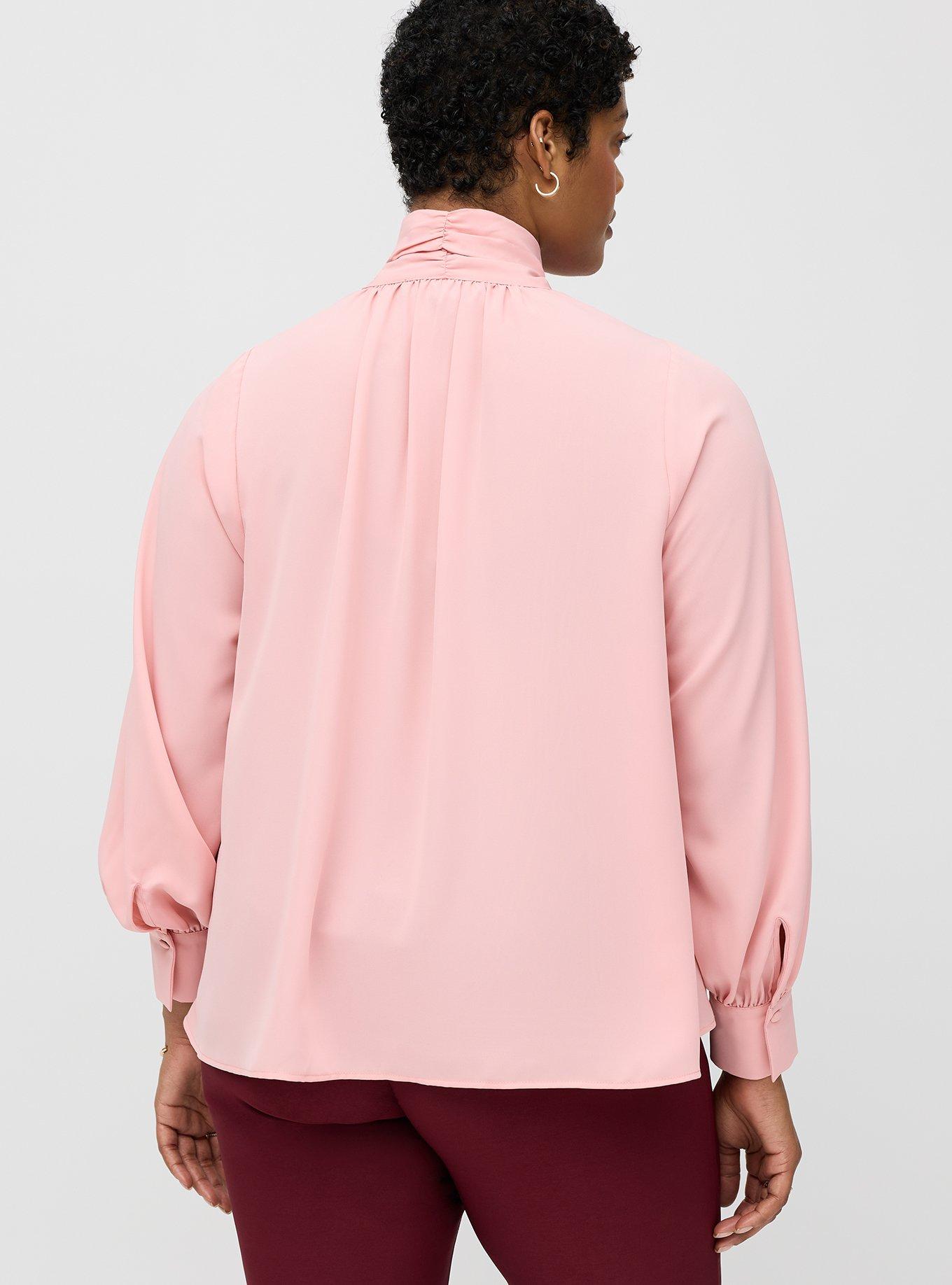 Studio Tie Bow Drapey Blouse