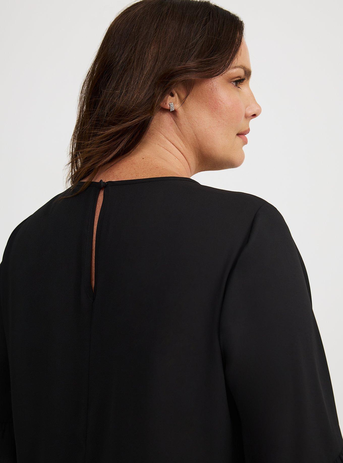 Abbey Georgette Ruffle Top