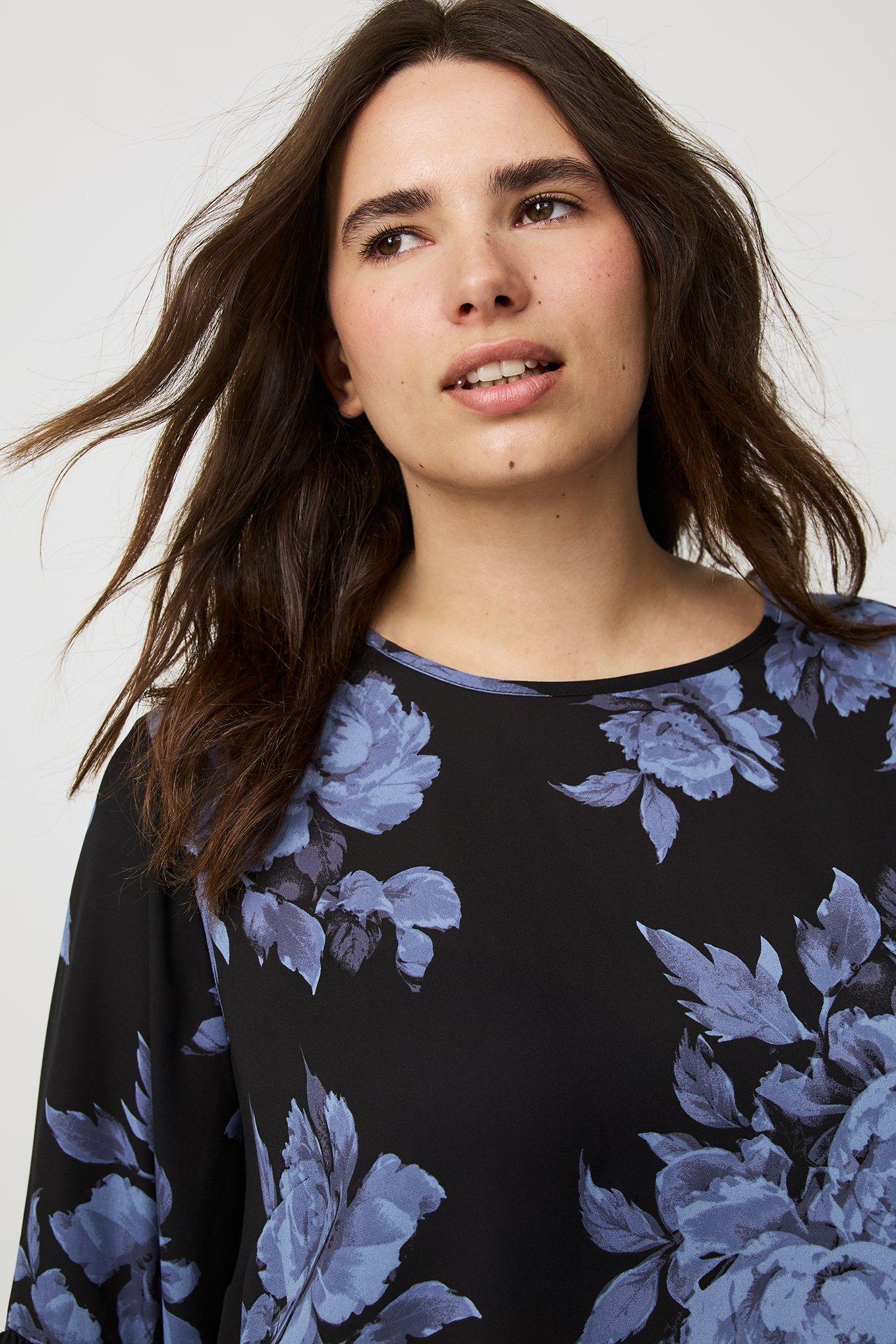 Abbey Georgette Ruffle Top