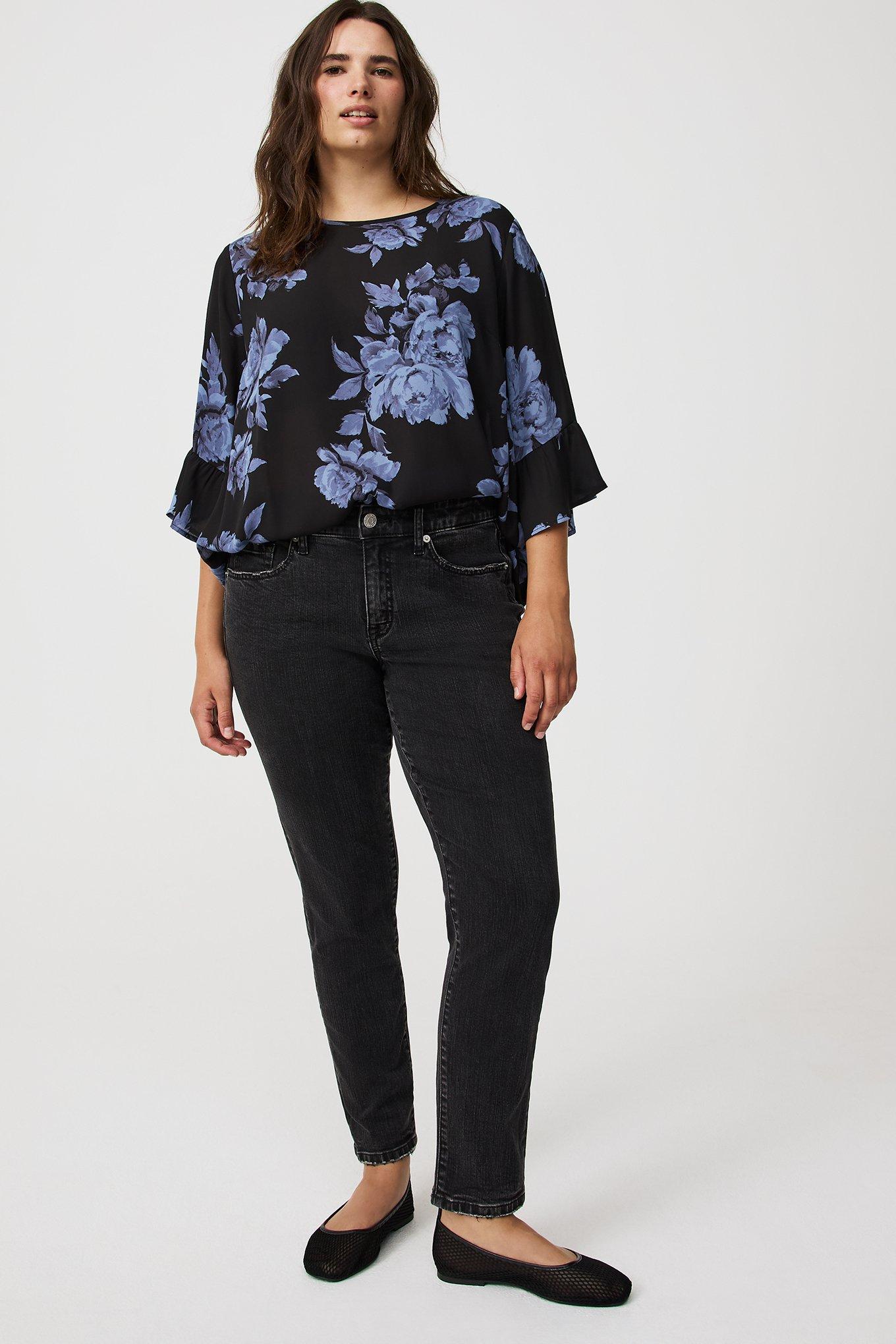 Abbey Georgette Ruffle Top