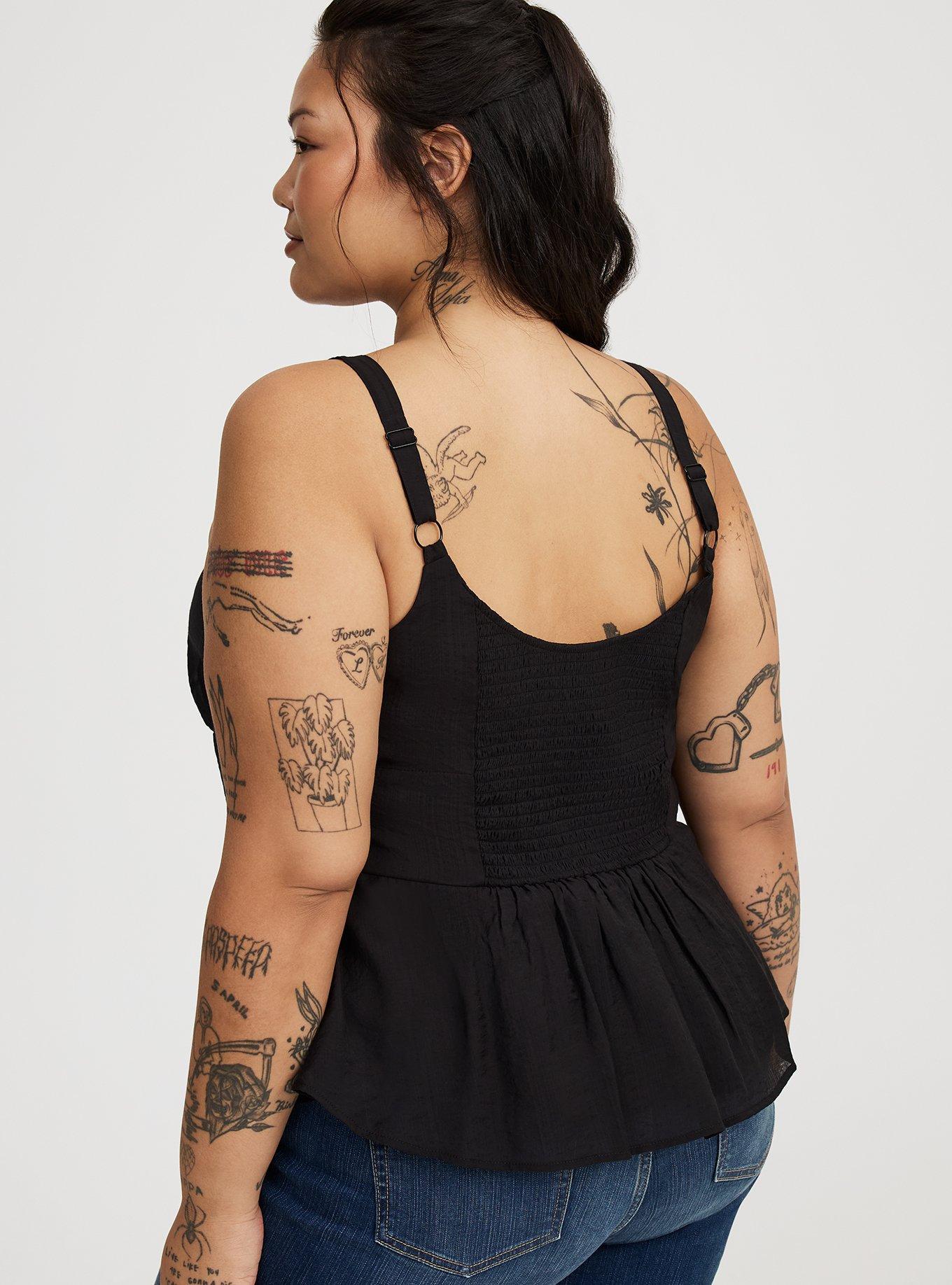 Peplum Corset Top