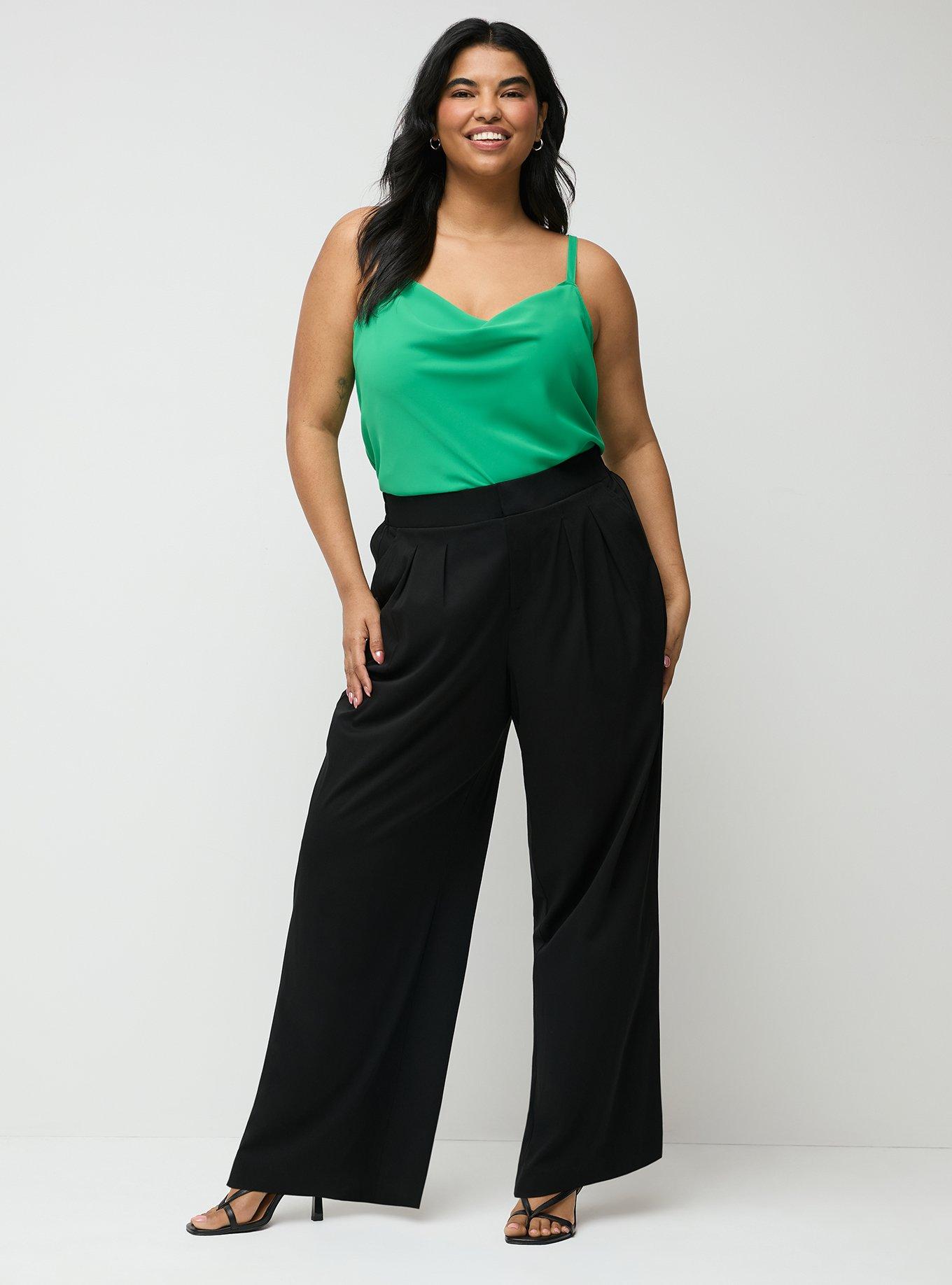 Crepe De Chine Cowl Neck Cami, JELLY BEAN, alternate