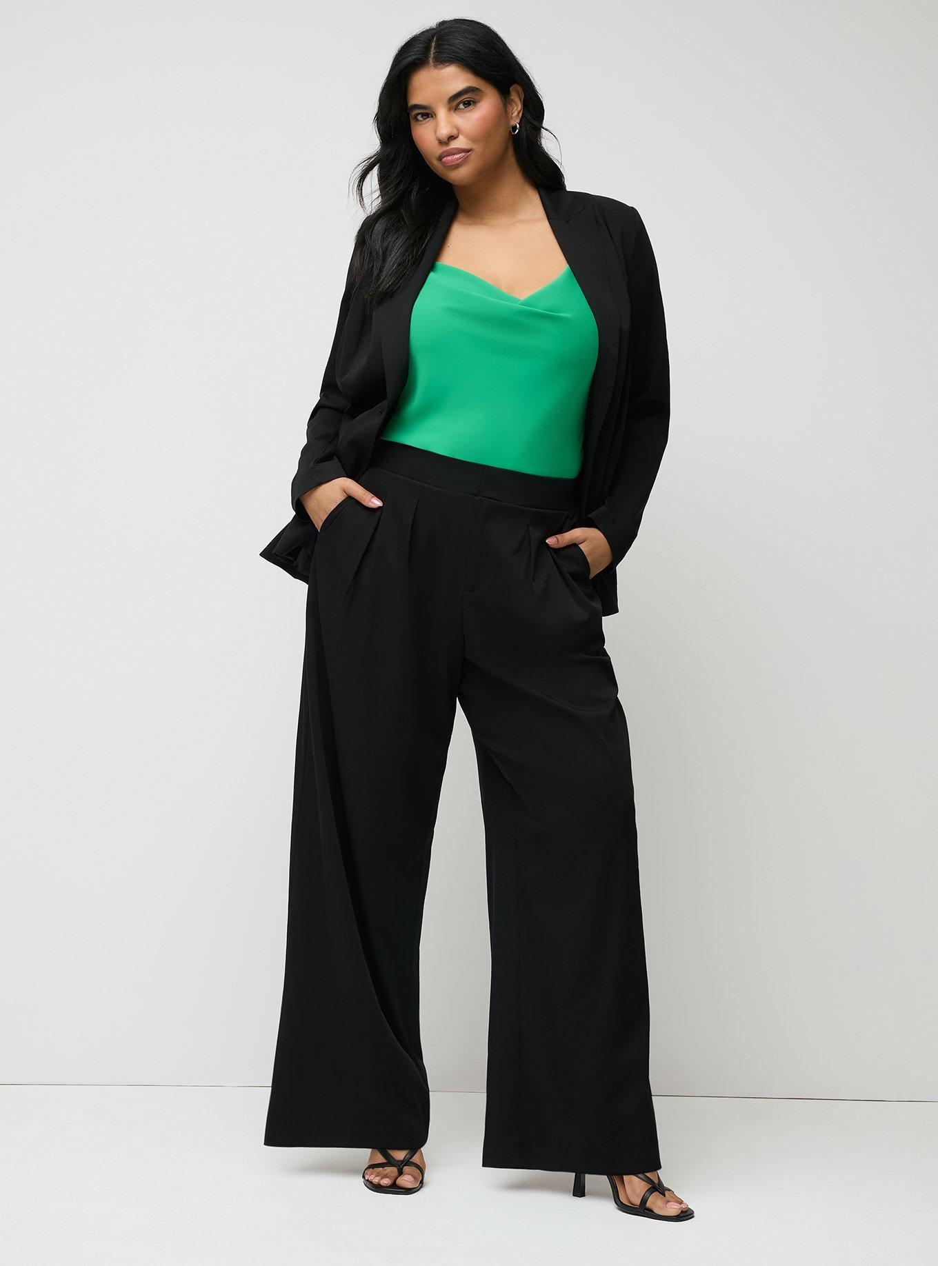 Crepe De Chine Cowl Neck Cami, JELLY BEAN, alternate