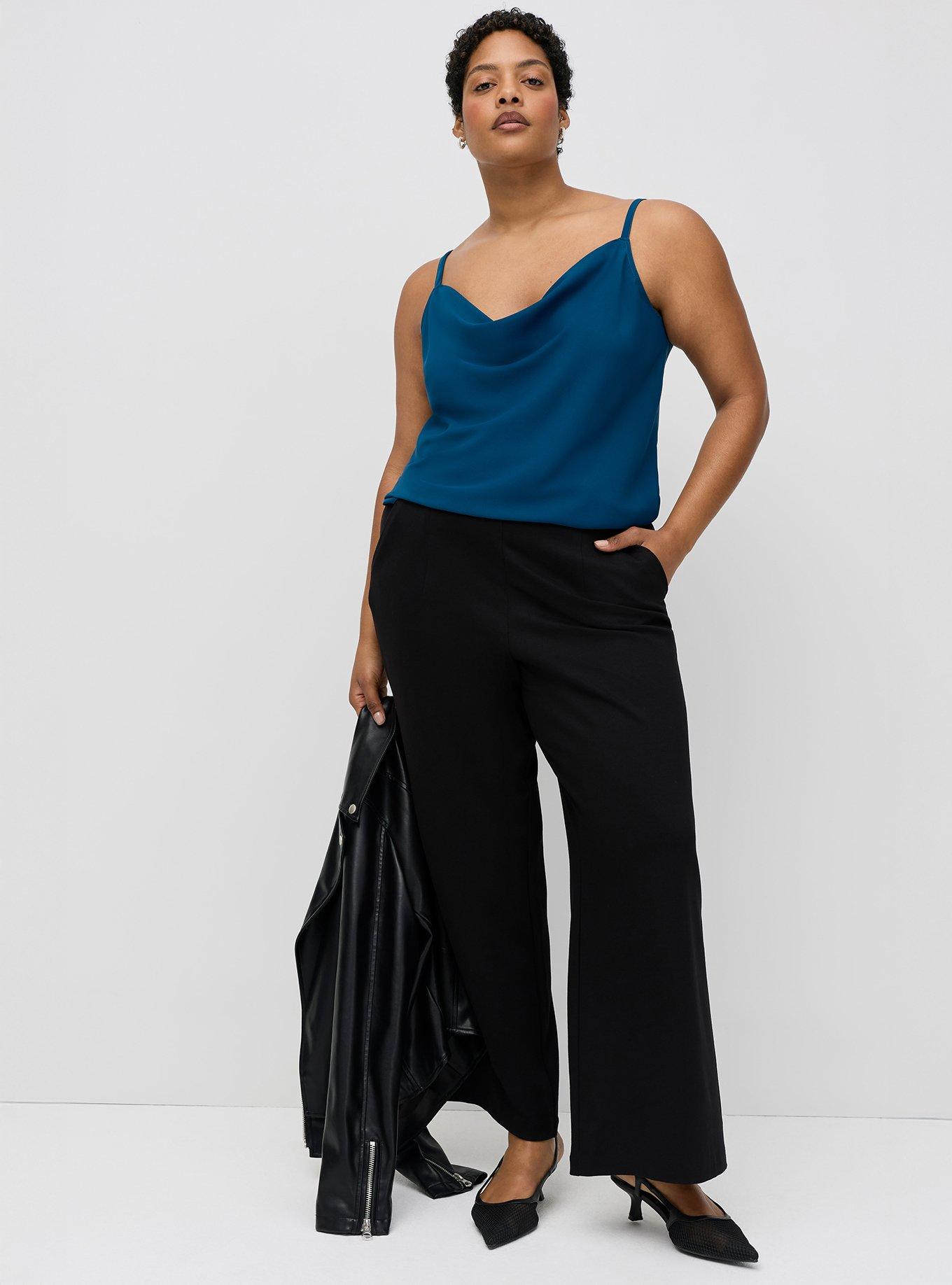 Studio Crepe de Chine Cowl Neck Cami