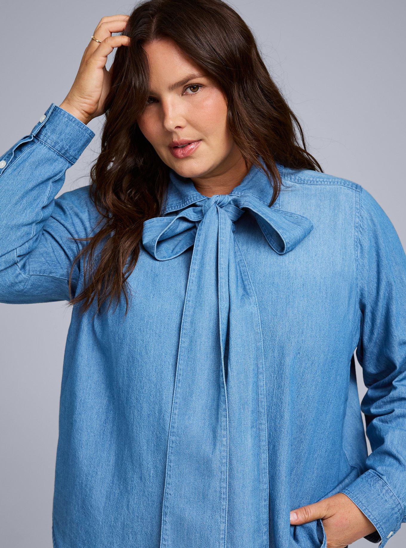 Belle Isle Bow Button-Up