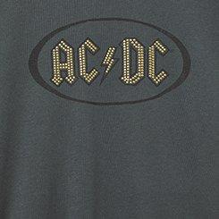 AC/DC Cotton Jersey Tee, AC/DC VINTAGE BLACK, swatch