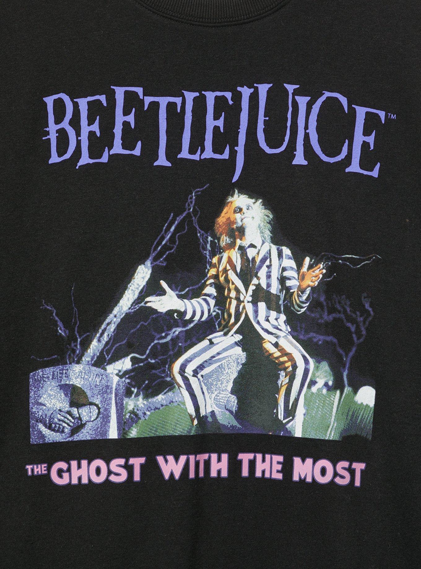 Beetlejuice Relaxed Fleece Sweatshirt