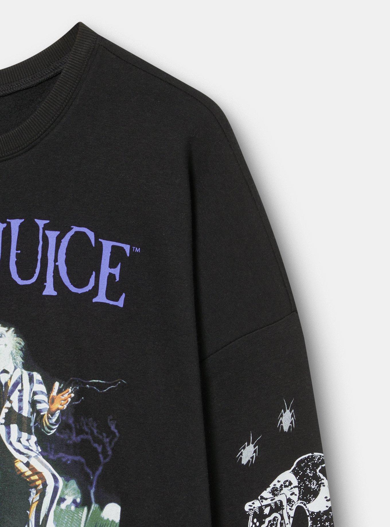 Beetlejuice Relaxed Fleece Sweatshirt