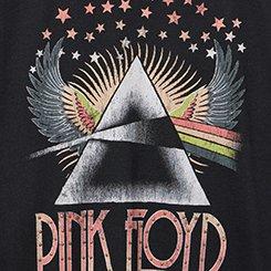 Pink Floyd Relaxed Cotton Crew Tee, PINK FLOYD DEEP BLACK, swatch