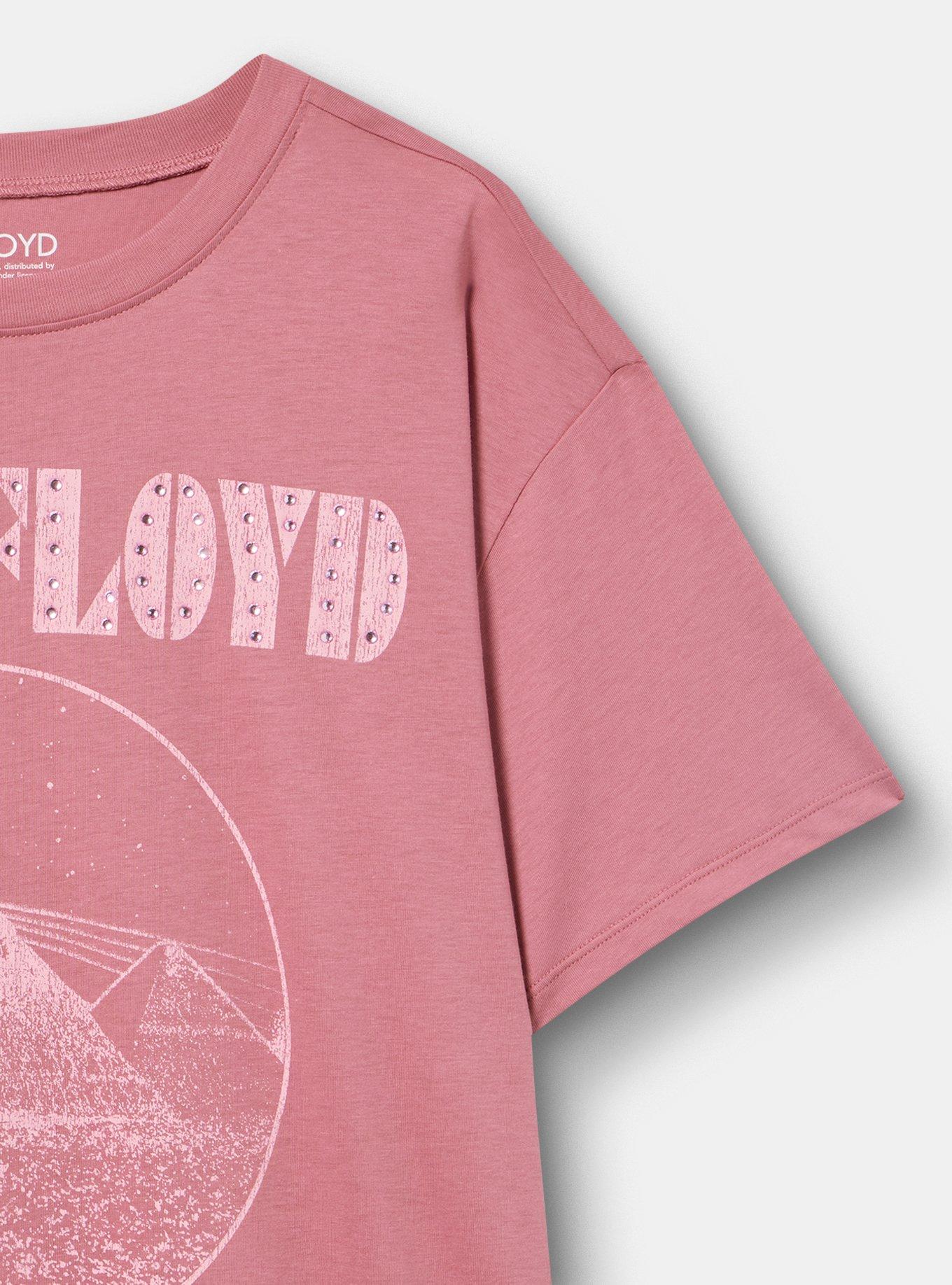 Wu-Tang Clan Relaxed Cotton Crew Tee, PINK FLOYD MOON MESA ROSE, alternate