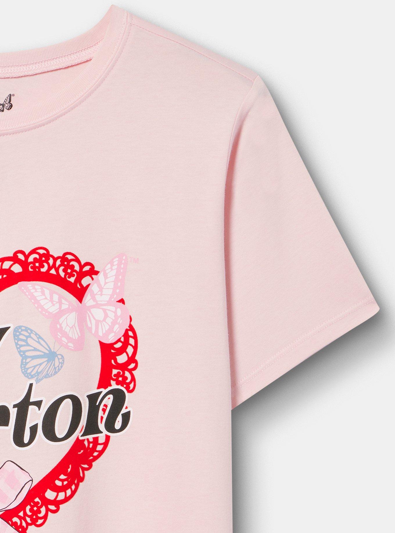 Dolly Parton Classic Cotton Jersey Tee, DOLLY PARTON MICROPHONE CORAL BLUSH, alternate