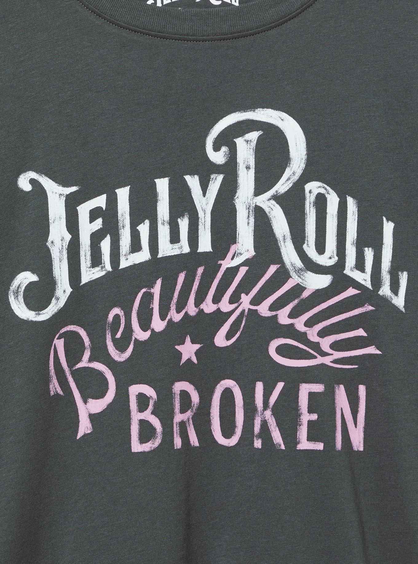 Jelly Roll Relaxed Cotton Jersey Tee
