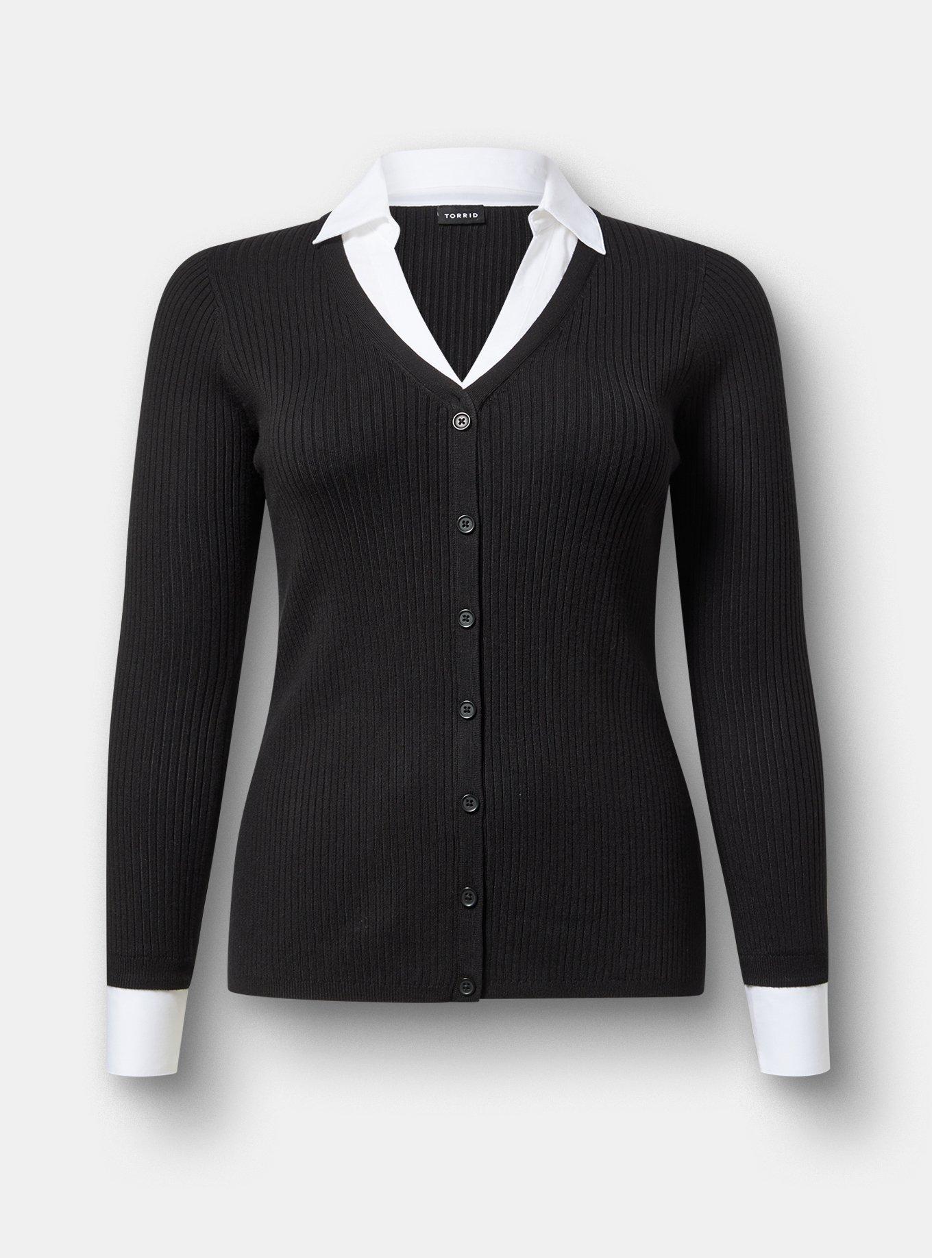 トップス ENFOLD FAKE LAYERED PULLOVER ACRO TOKYO][REFLEM] Fake Layered Damaged Pullover