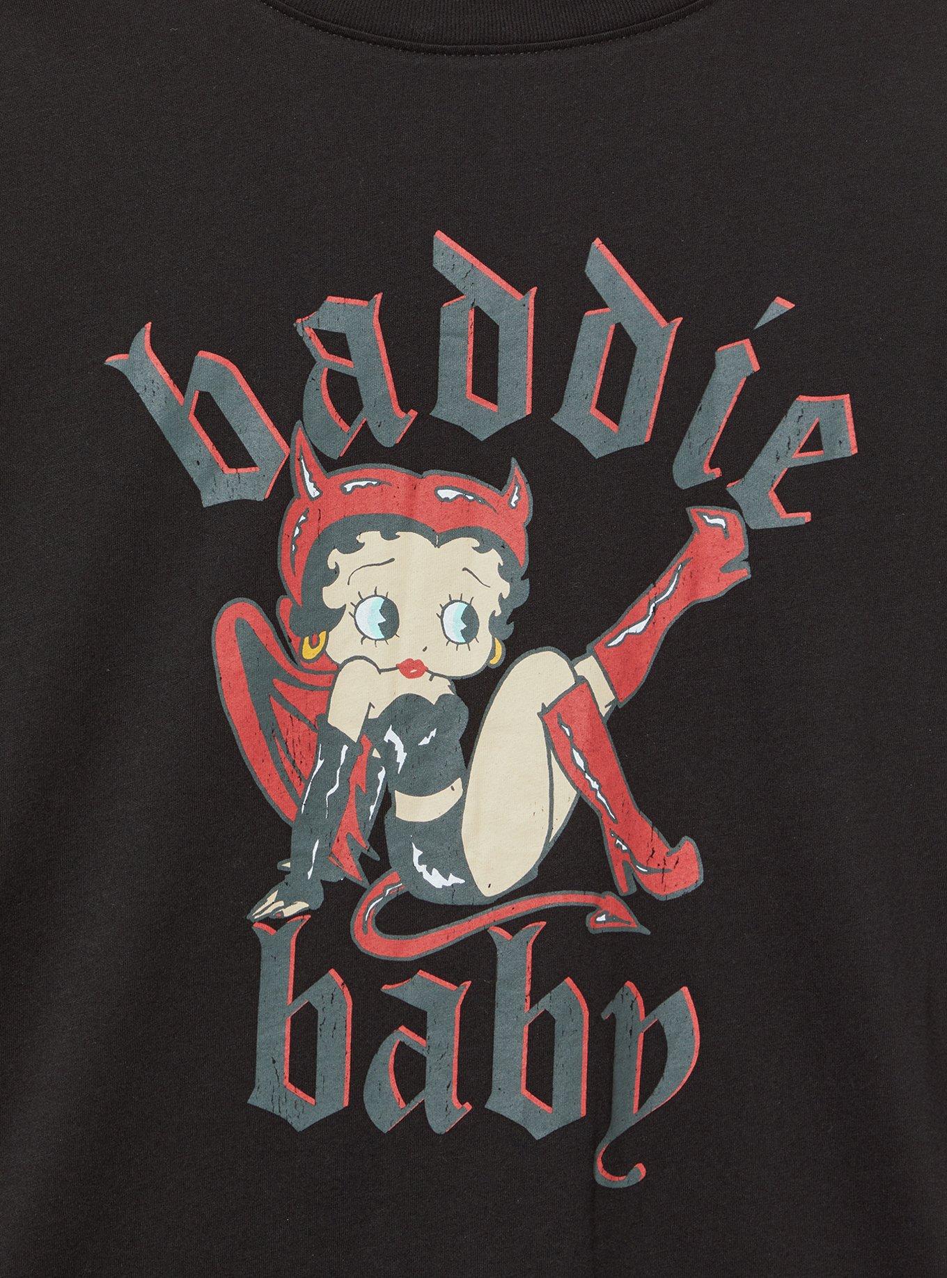 Betty Boop Relaxed Cotton Jersey Tee