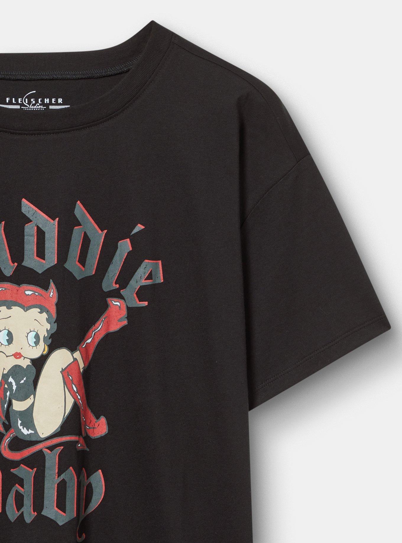 Betty Boop Relaxed Cotton Jersey Tee