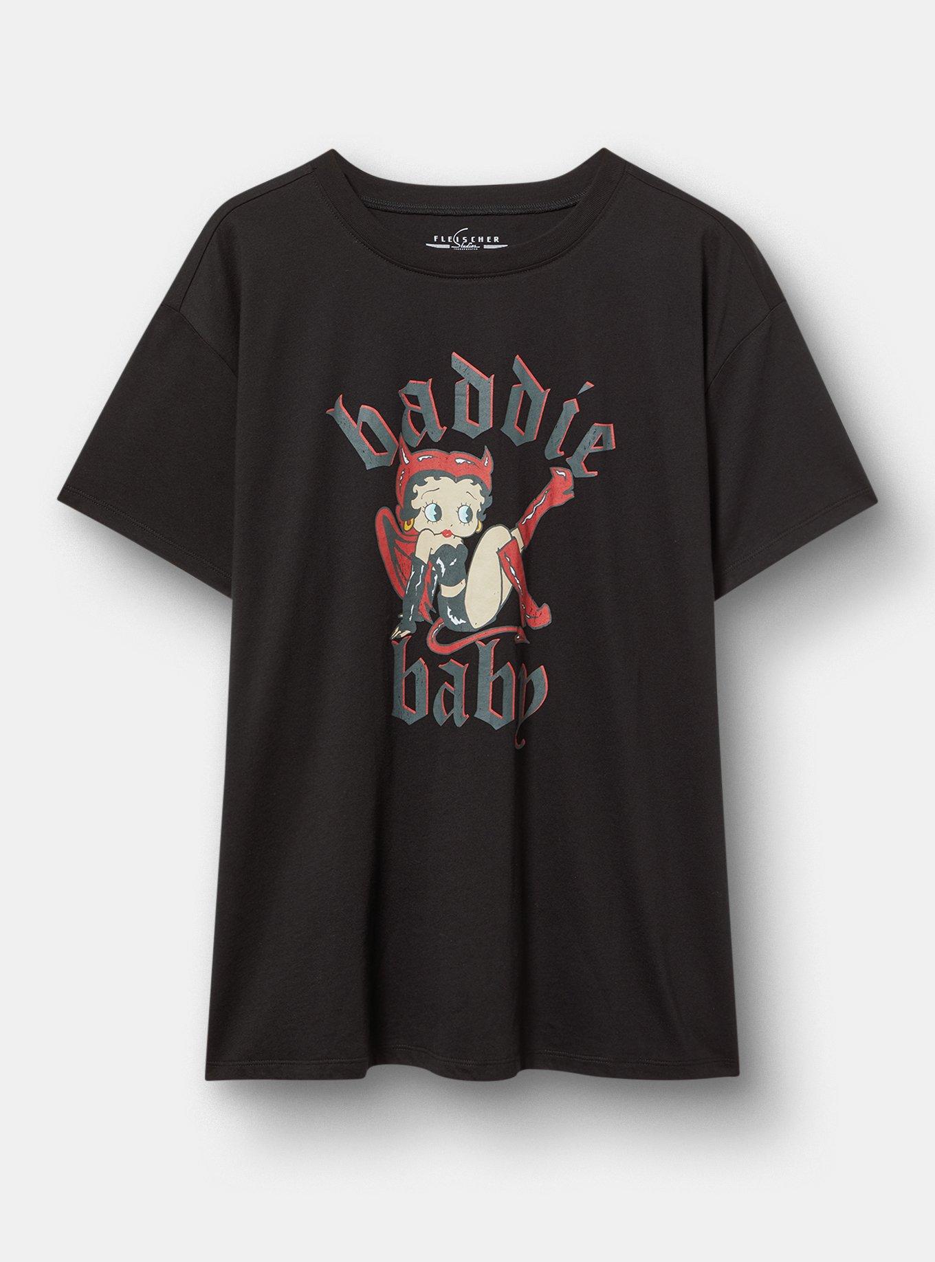 Betty Boop Relaxed Cotton Jersey Tee