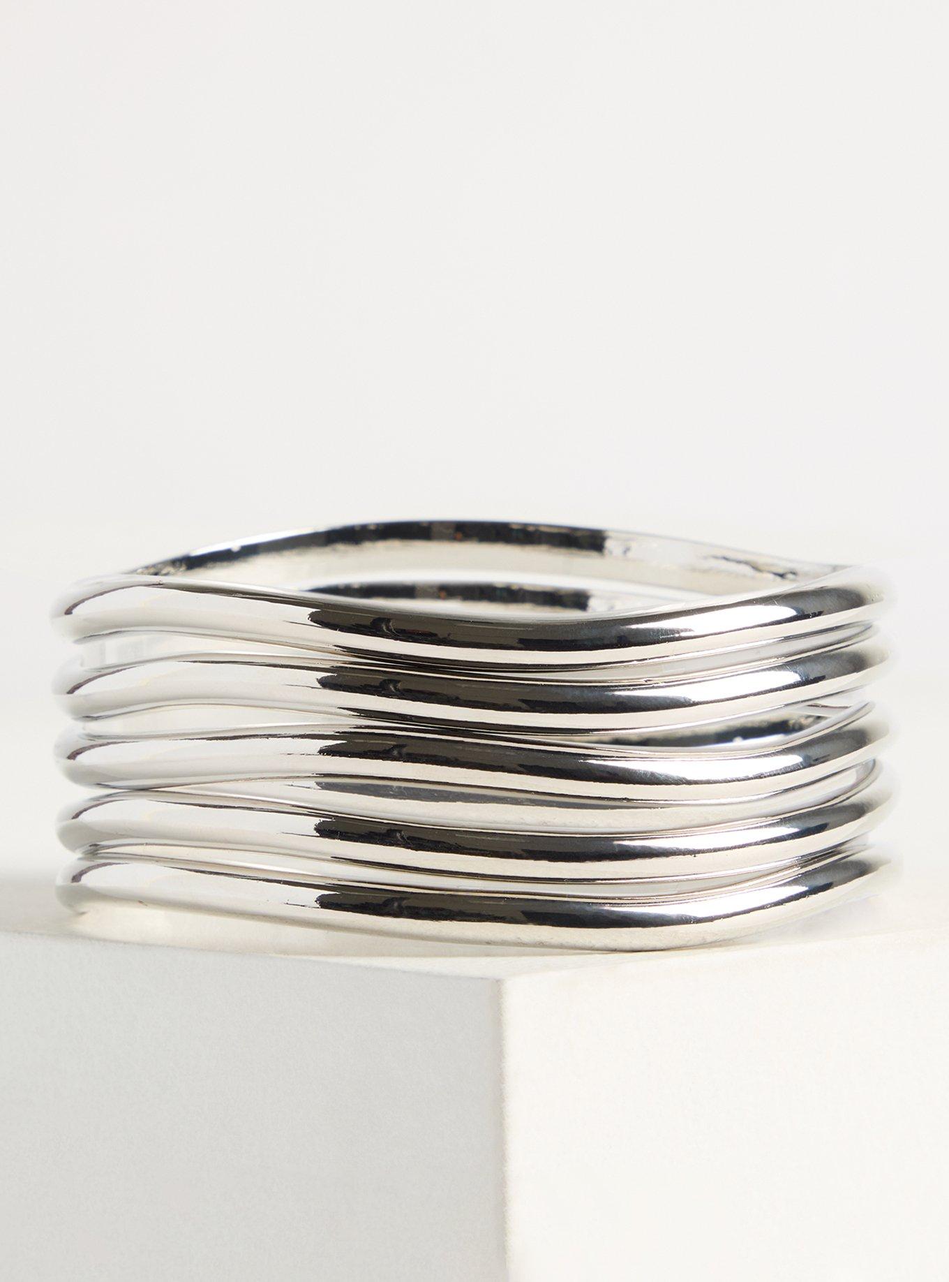 Smooth & Wavy Bracelet Set