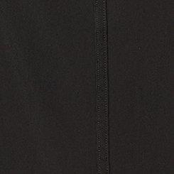 Square Neck Mesh Corset Top, DEEP BLACK, swatch