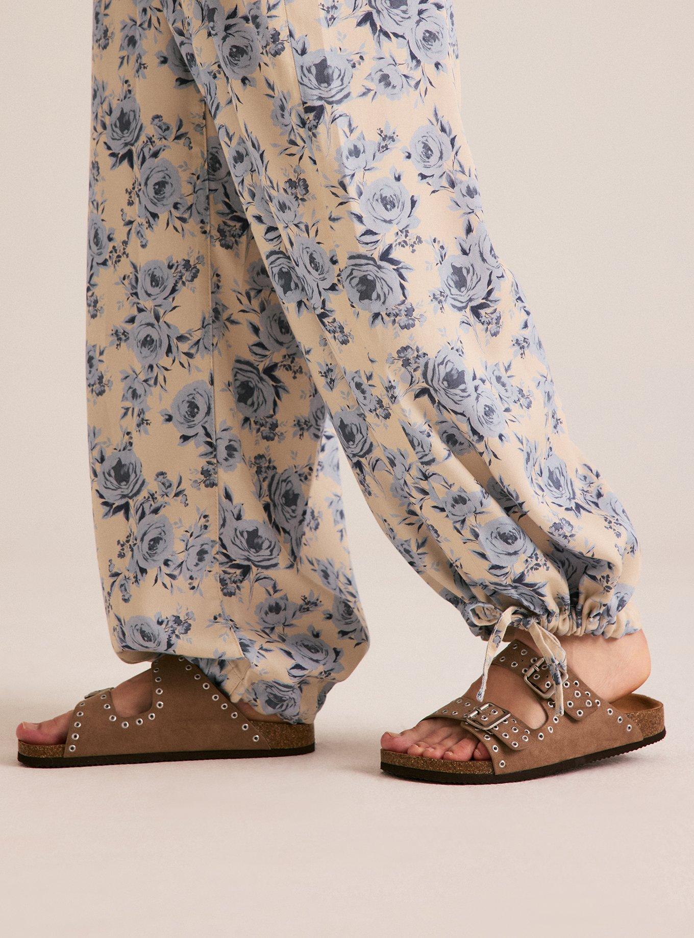 Festi Slouchy Balloon Pant, GIGI ROSES FLORAL BLUE, alternate