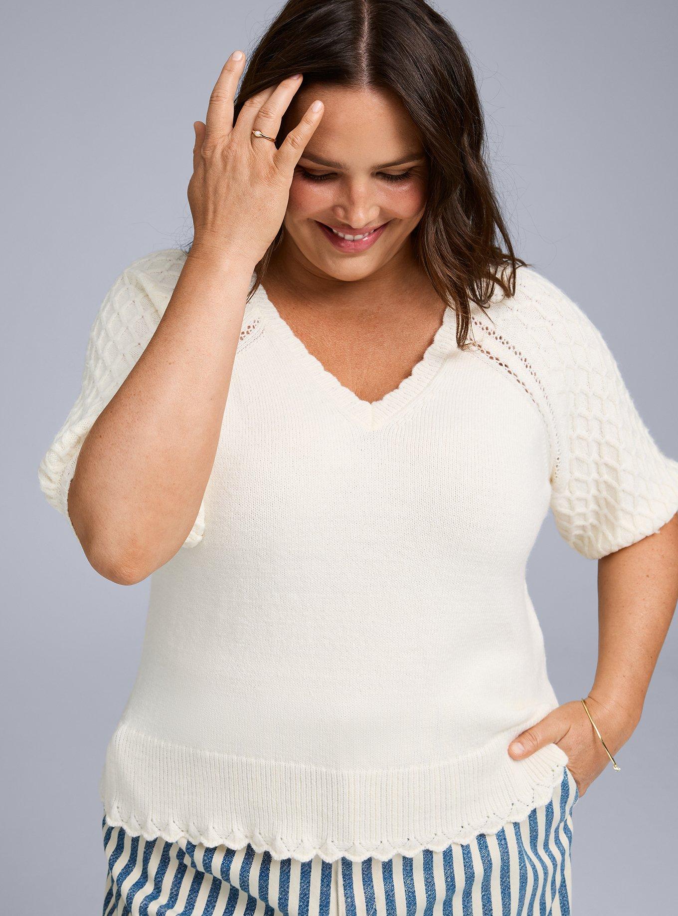 Belle Isle Puff Sleeve Sweater
