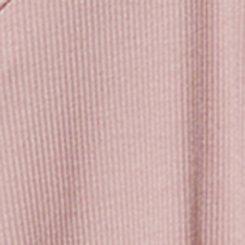 LoveSick Picot-Edge Front-Tie Top, WOODROSE, swatch