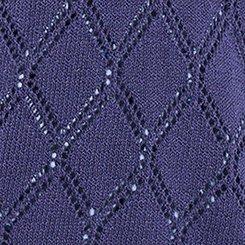 LoveSick Cable Cardigan, CROWN BLUE, swatch