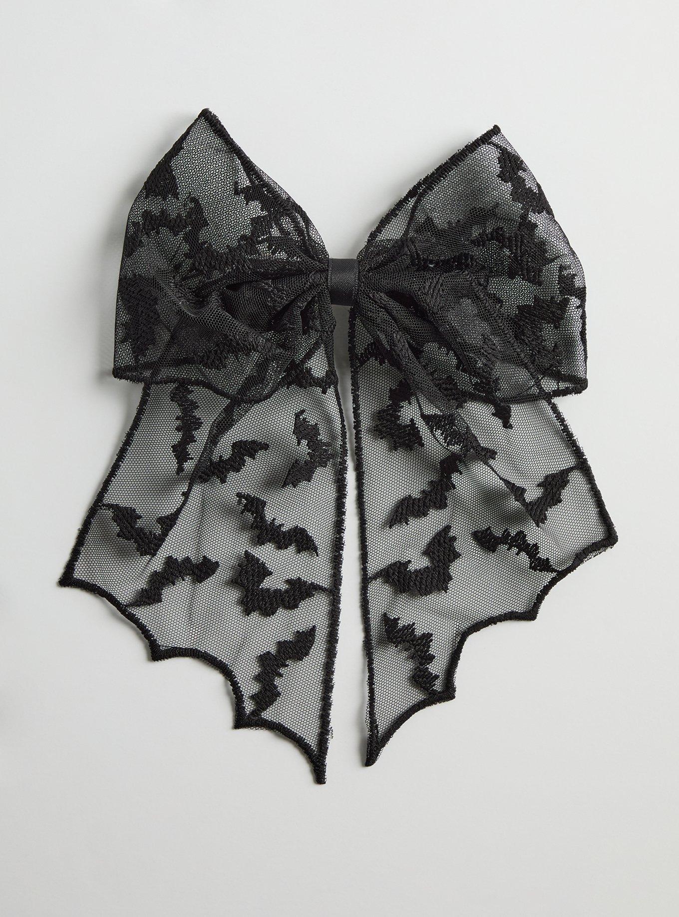 Skull Bow Barrette
