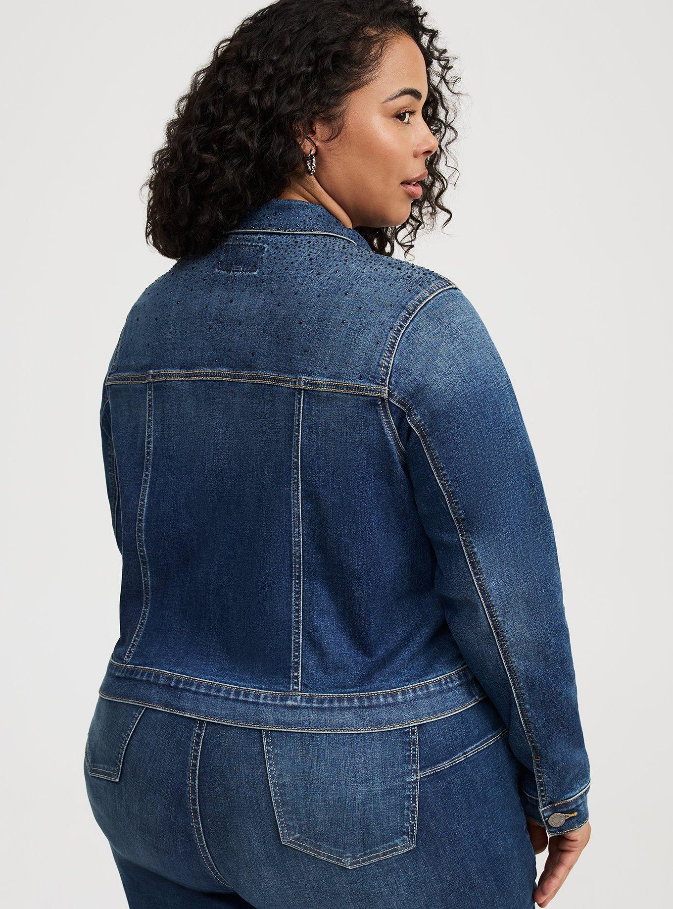 Zip Front Trucker Jacket