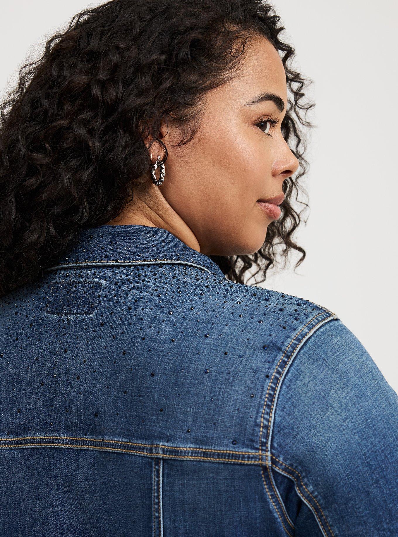 Zip Front Trucker Jacket