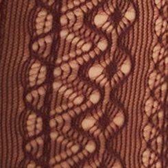 Pointelle Tights, BROWN, swatch