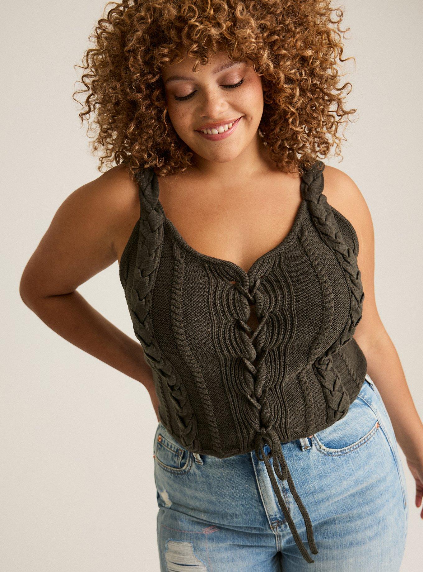 Festi Braided Sweater Tank