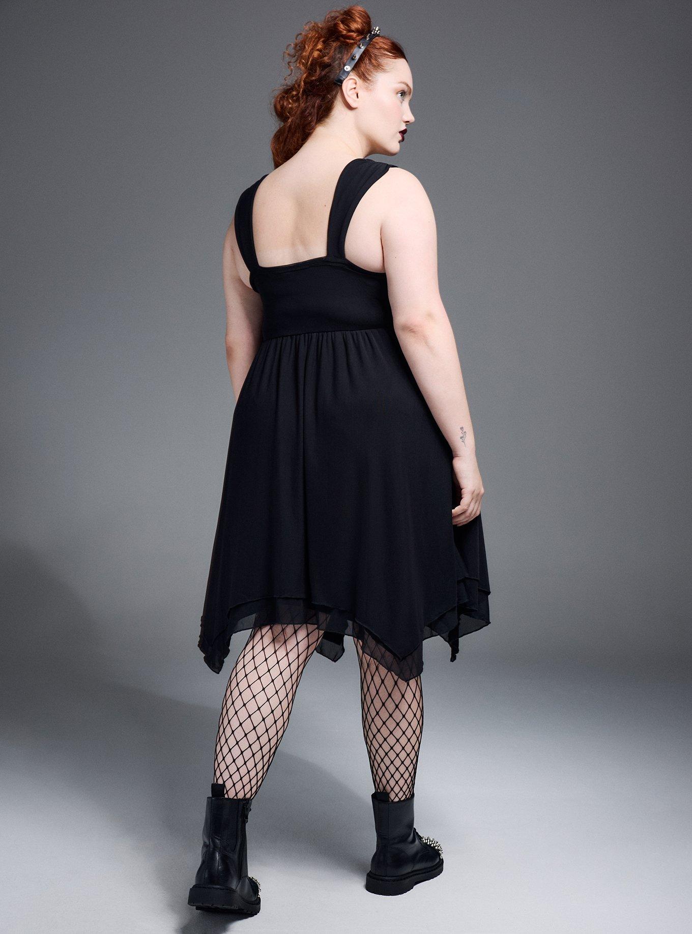 Nightfall Mesh Mini Dress