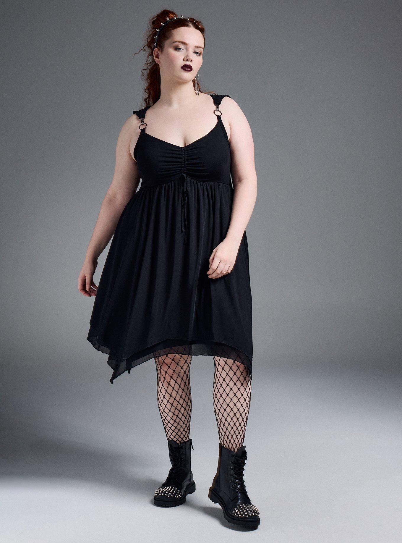 Nightfall Mesh Mini Dress