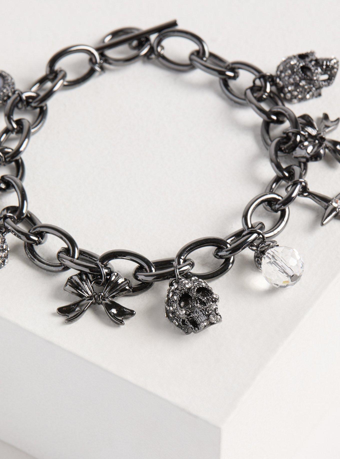 Skull Charm Bracelet