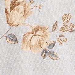 Oversized Drop Shoulder Tunic Sweater, KIRBY FLORAL BLUE, swatch