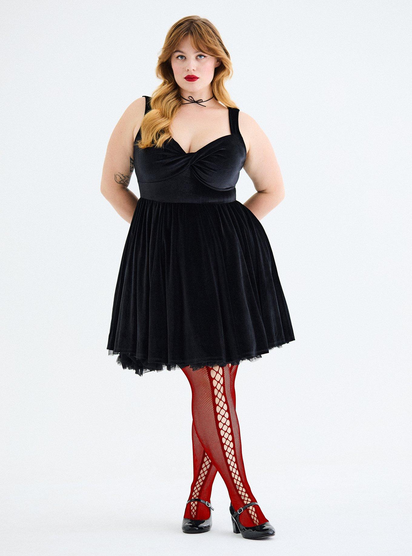 Faux Garter Stocking