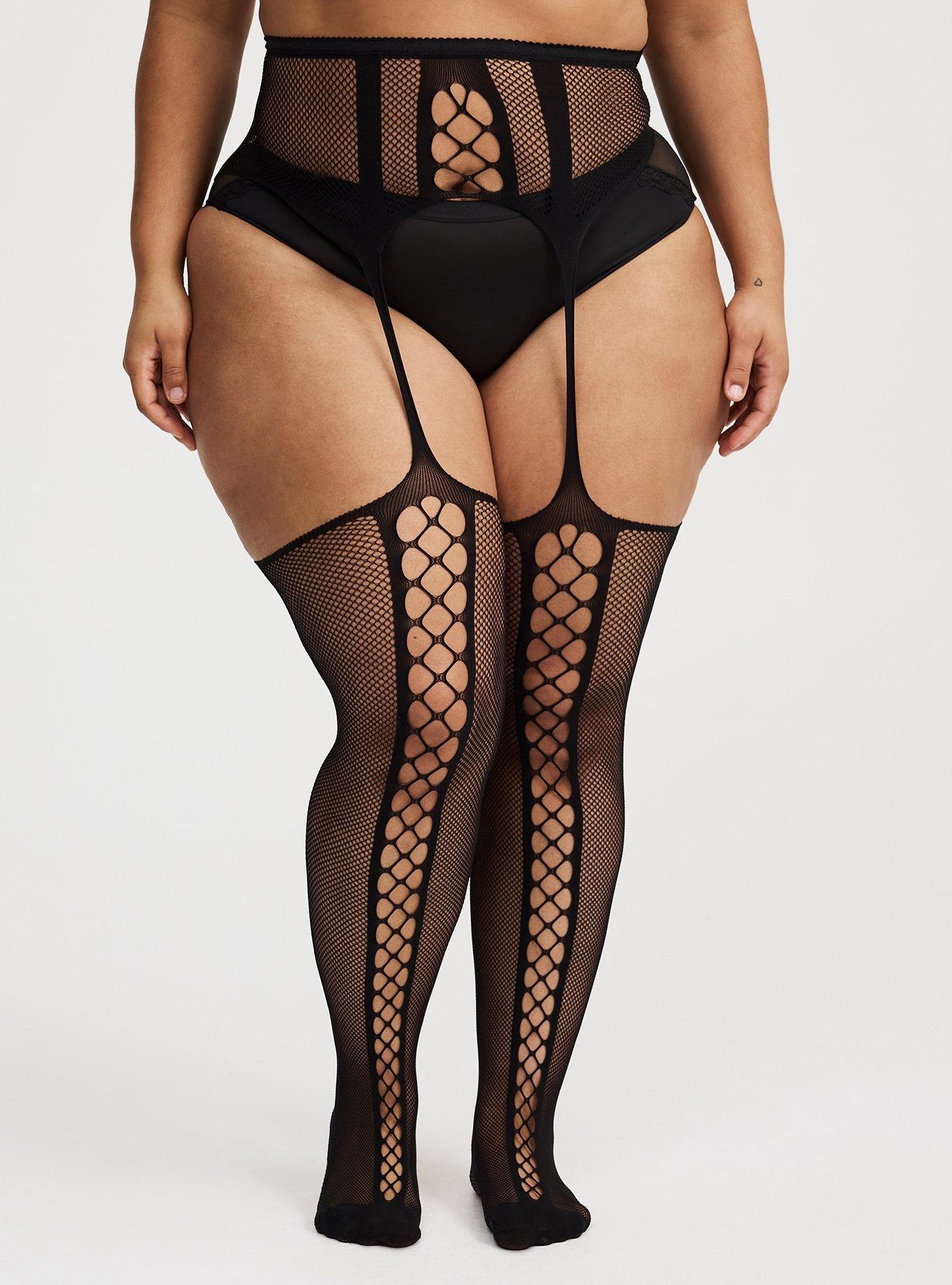 Faux Garter Stocking