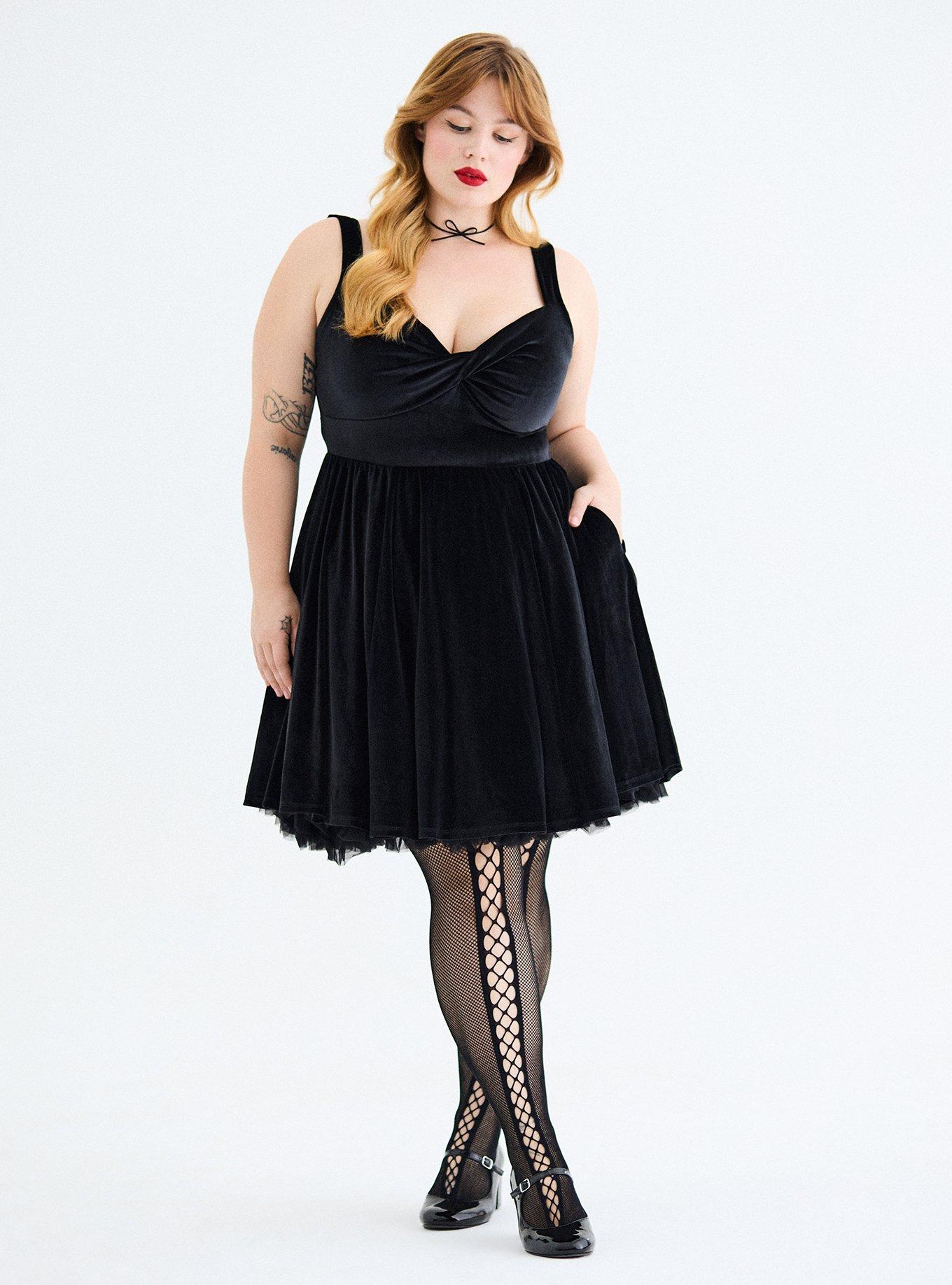 Faux Garter Stocking