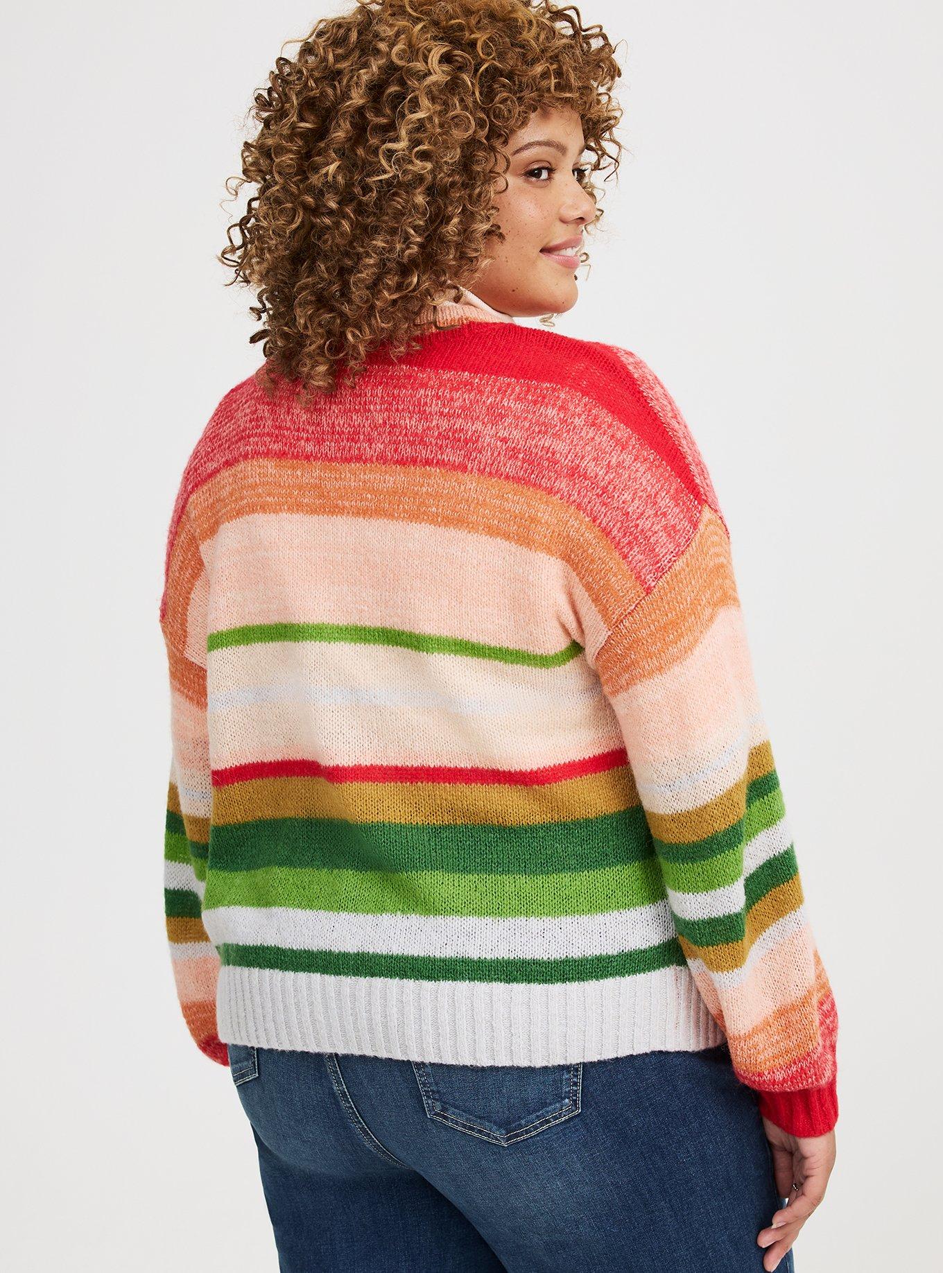 Drop Shoulder Textured Cardigan