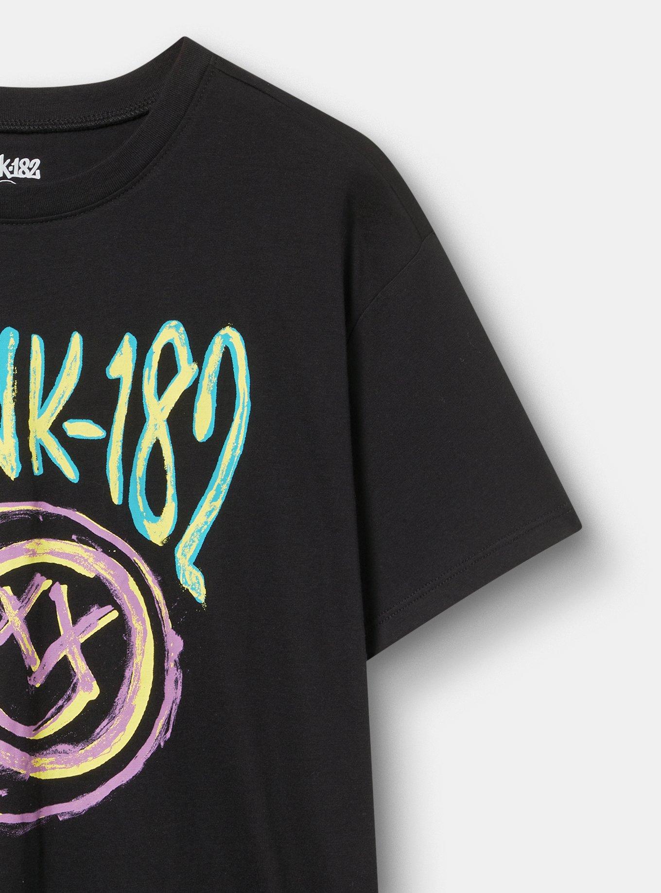 blink-182 Relaxed Cotton Crew Tee