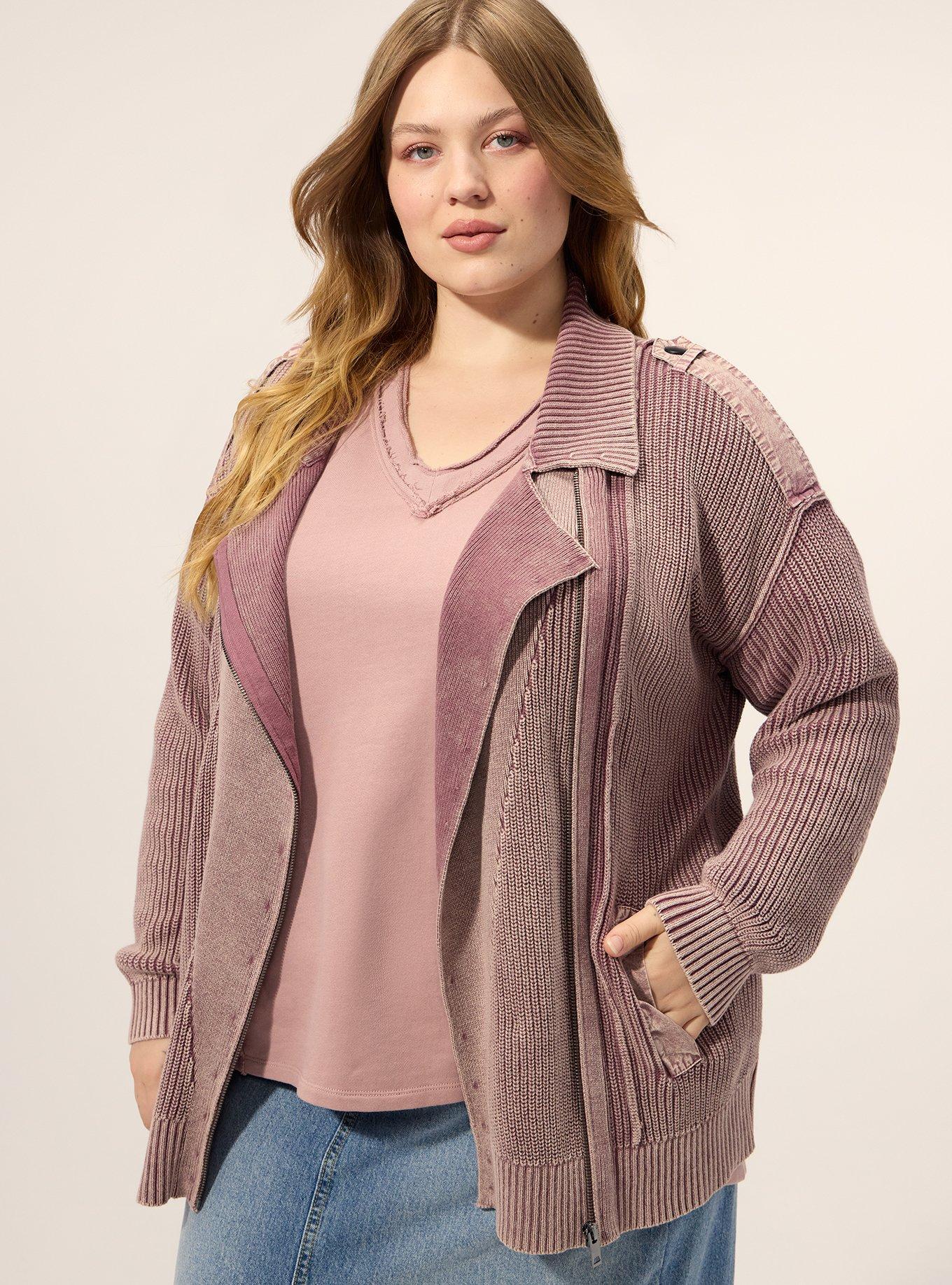 Festi Moto Cardigan, WILD GINGER, hi-res